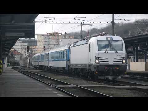 průjezd vlaku Vectron 193 695-4 v bílé barvě !!