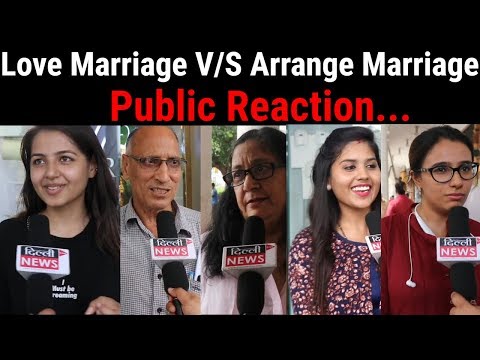 Love Marriage V/S Arrange Marriage | Public Reaction | Dilli News Live