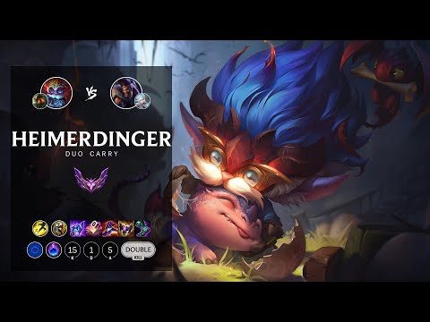 Heimerdinger Bot vs Draven - EUW Master Patch 12.13