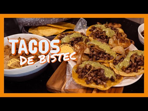 Tacos de BISTEC estilo MONTERREY
