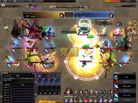 Atlantica 16/08/14 JP Titan 2R easter(剣) vs コチョコ(銃)　アトランティカ タイタン２R