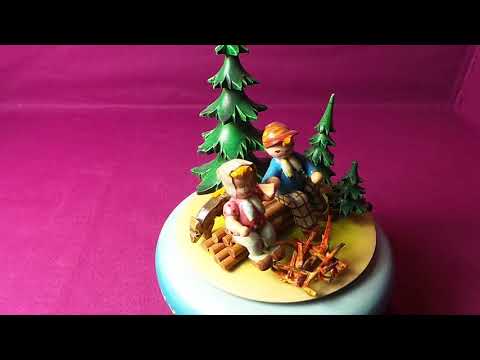 Steinbach uralte Spieluhr Nr.191 - seltenes Sammlerstück aus dem Erzgebirge