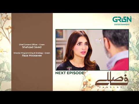 Faaslay Episode 34 ( Teaser ) 15th February 2026 | Ali Ansari - Saboor Aly | Green TV Entertainment