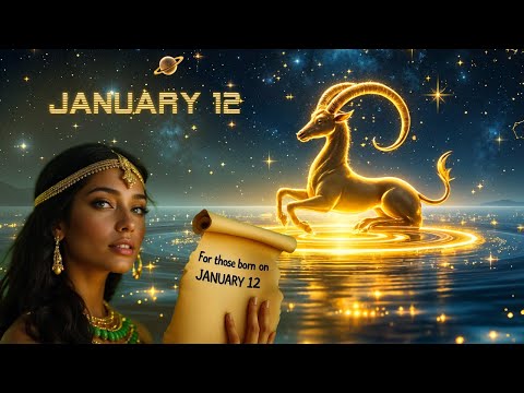 January 12 Zodiac Secrets REVEALED | Your Birthday Codex