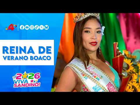 Emiling Fariña: Nueva Reina Verano 2026 de Santa Lucía, Boaco 👑