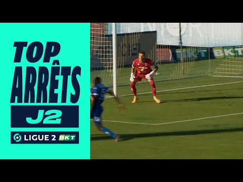 Top arrêts 2ème journée - Ligue 2 BKT / 2022-2023