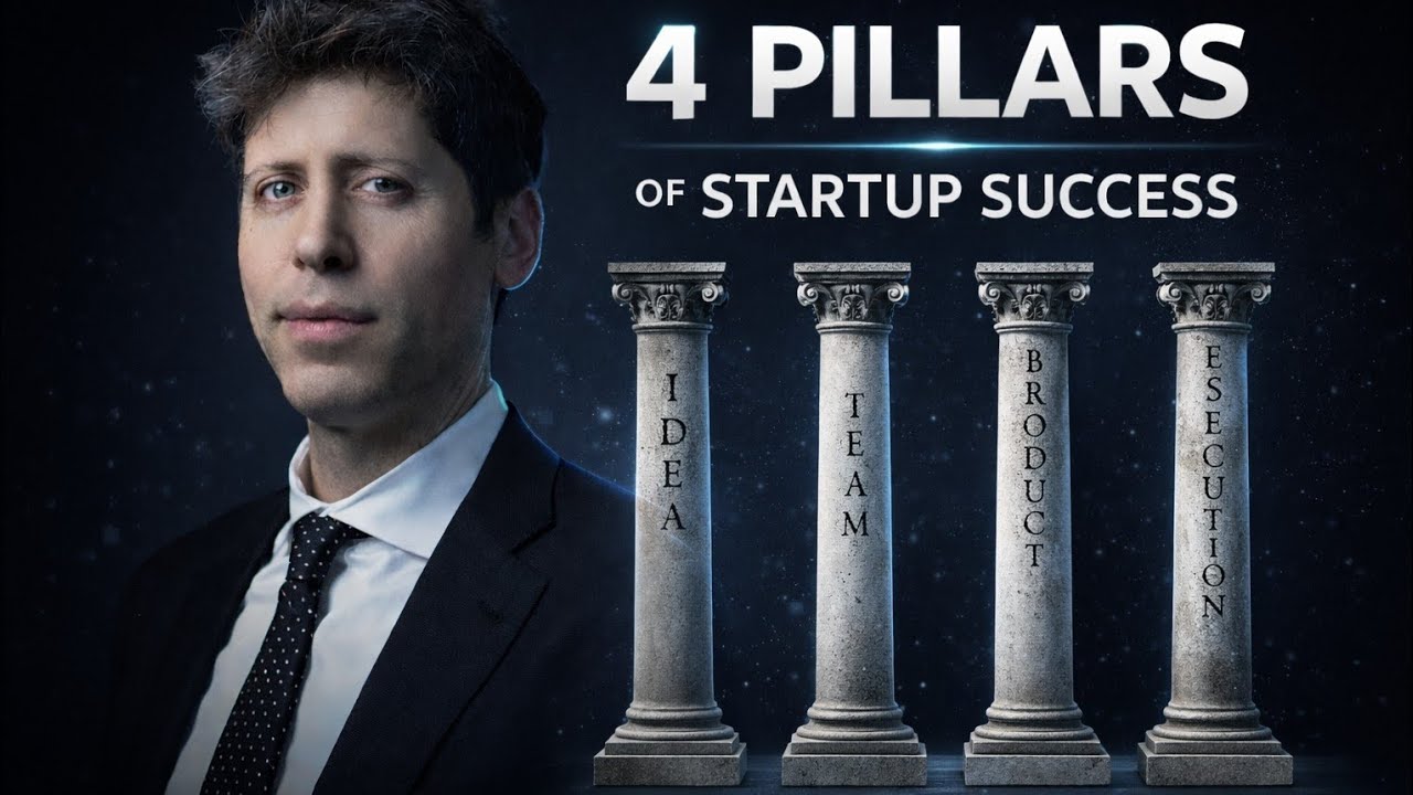 How Sam Altman Builds Successful Companies | The Startup Playbook by Sam Altman