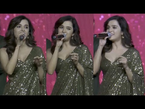Shirley Setia Sings "Emundi Ra" Song from Krishna Vrinda Vihari Pre Release Event | TFPC