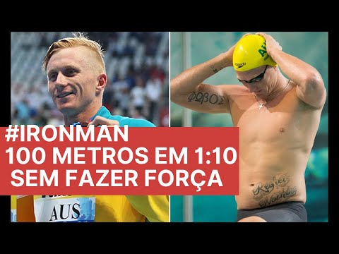 ⭕️ NADO LIVRE: 100 METROS EM 1:10 SEM FAZER FORÇA #IRONMAN