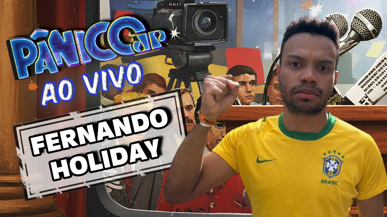 FERNANDO HOLIDAY AO VIVO | PÂNICO - 22/04/26
