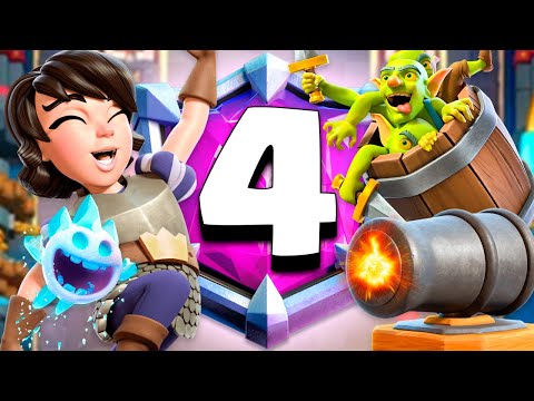 IS THIS LOGBAIT DECK OFFICIALLY *DEAD*? (TOP4 FINISH) - Clash Royale