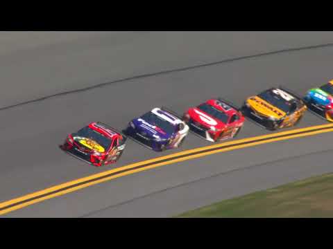NASCAR 2021 NASCAR cup シリーズ初のプラクティスの様子を捉えた動画（Daytona）