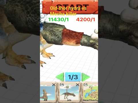 mecha killer vs old Thor hydra 🥵🥵🥵🥵🥶🤤🔥