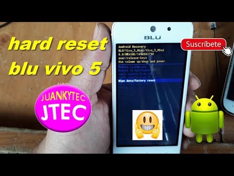 👍hard reset BLU VIVO 5 mini | quitar patron,pin o contraseña | RESTAURAR DE FABRICA 2019