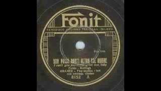 GORNI KRAMER:  "I can't give you anything but love"