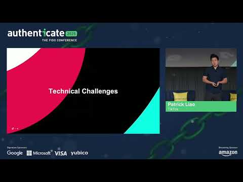 Authenticate 2025 Passkeys Presentation with TikTok