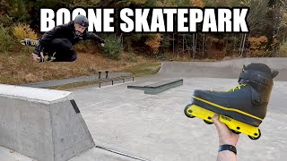 Boone Greenway Skatepark // Aggressive Inline Skating