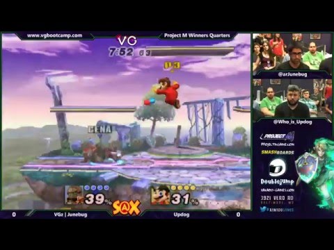Xanadu 7/29/14 - Junebug (Ganon) vs. UpDog (Mario)