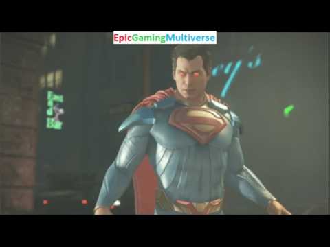 Superman VS Batman In A Injustice 2 Match / Battle / Fight