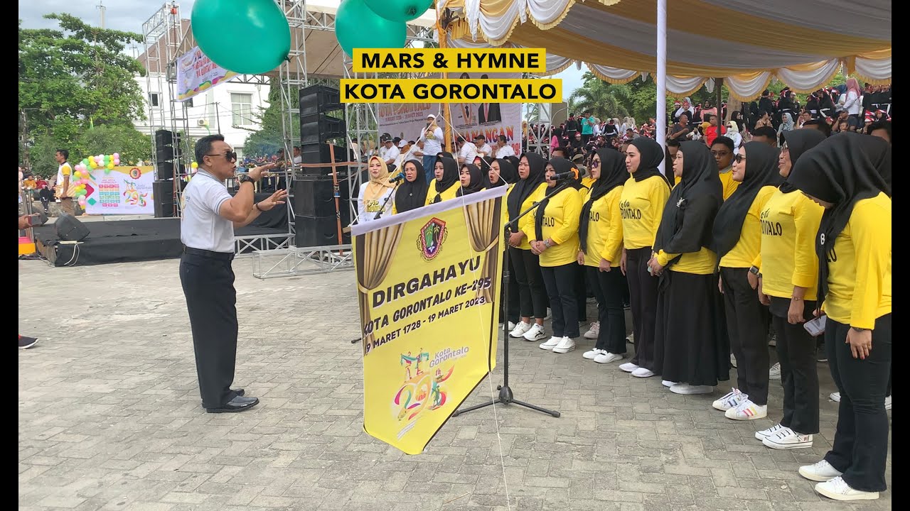 Spesial HUT Kota Gorontalo ke-295, Marten Taha Ciptakan Mars dan Hymne Kota