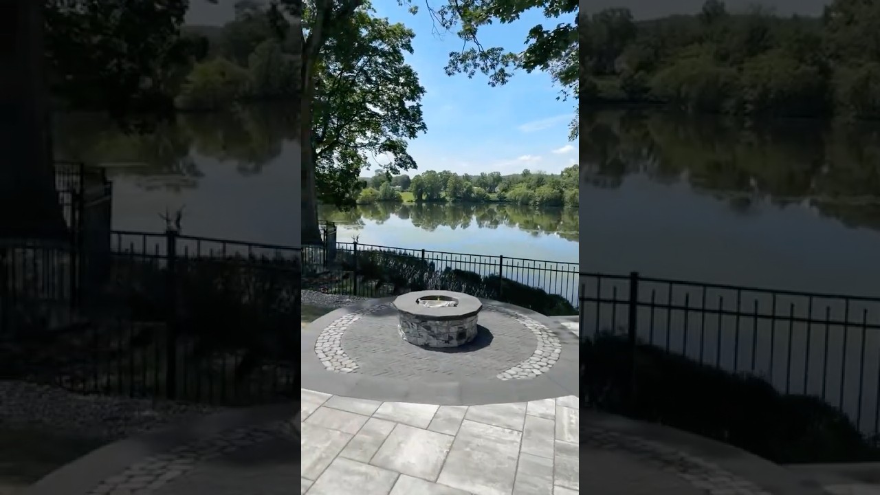 Pool Paver Patio, Outdoor Kitchen & Fire Pit