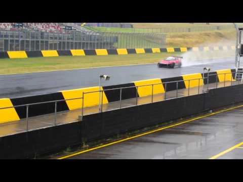 Testing backyard aero on MC Towing Time Attack rx7