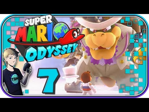 Super Mario Odyssey Walkthrough - Part 7: Bowser Boss!