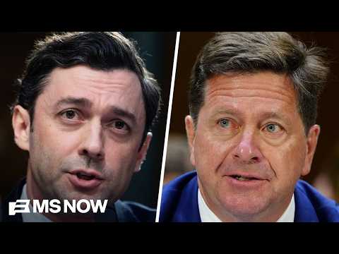Ossoff SPARS with Clayton: 'Your answers lack credibility, your testimony lacks credibility!'
