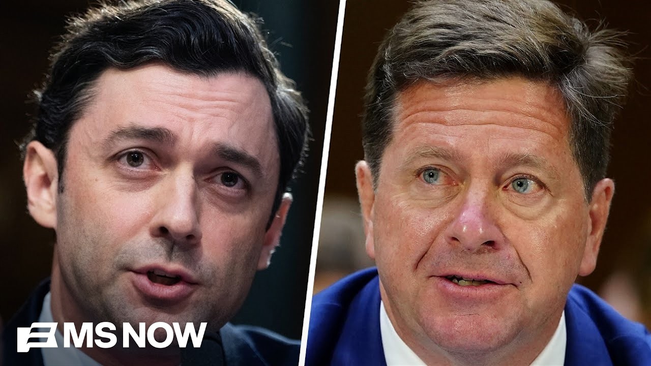 Video: Ossoff questions Clayton on Gabbard role in Fulton County election raid during DNI hearing