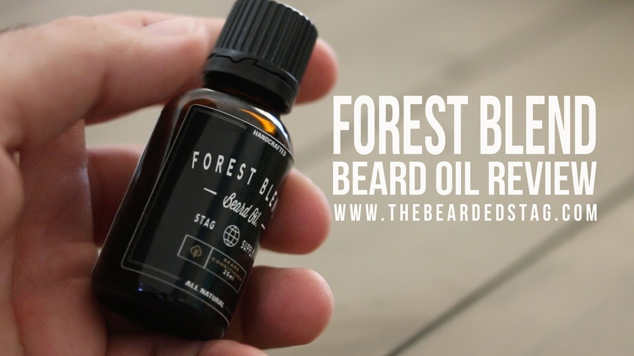 Beard Oil Review Forest Blend - Surprisingly light weight beard oil and fresh scent.