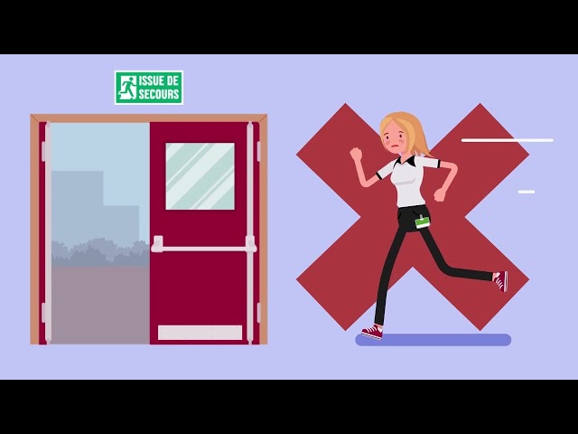 Consignes de sécurité lors d’une évacuation incendie