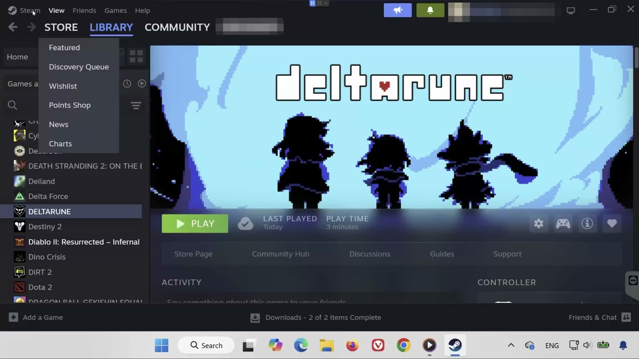 DELTARUNE: Control o Mando No Funciona/No Detectado PC Solucion