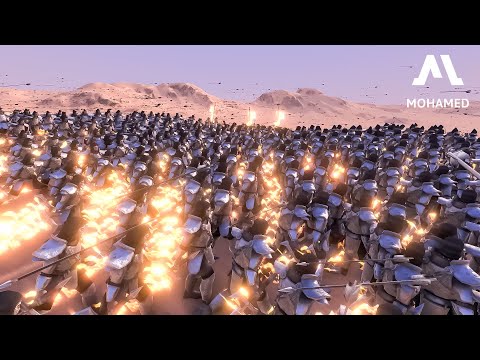 20.000 Soul Tyrants vs 20.000 Elven Huntress- Ultimate Epic Battle Simulator 2- UEBS 2