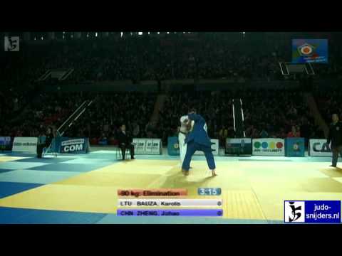 Karolis Bauza (LTU) - Jizhao Zheng (CHN) [-90kg]