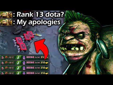 He made immortal rank top 13 Dota drop Items on ground | Genius Pudge