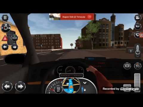 Taxi simulator 2016 London. What a rany night