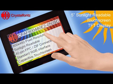 See this touchscreen TFT display module in action.