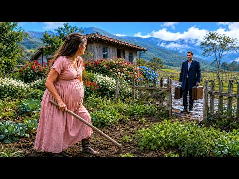 Abandonada GRÁVIDA pelo marido... Um BILIONÁRIO apareceu no portão: “Posso ficar?”