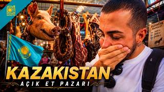 GÖRDÜKLERİMİZE İNANAMADIK - Domuz Kafası, At Etleri - Kazakistan'da Aç