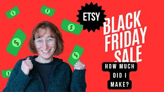 How Much I Made on Etsy This Holiday