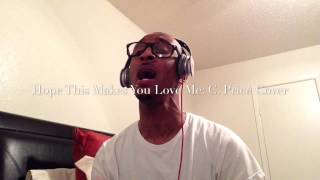 Hope This Makes You Love Me By Tank (CPrice Cover)
