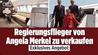 MERKELS LUXUS-A340: Ex-Regierungs-Jet sucht neuen Besitzer