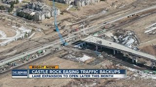 Castle Rock easing traffic backups