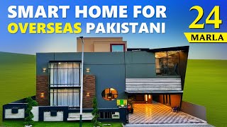 24 Marla SMART HOME Modern Luxury House for Sale Bahria Town Islamabad with Swimming Pool