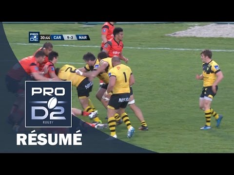 PRO D2 - Résumé Carcassonne-Narbonne: 26-13 - J28 - Saison 2016/2017