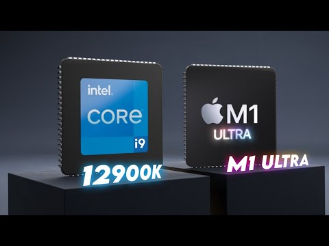 Intel i9 12900K Vs Apple M1 Ultra | Cinebench & Specification