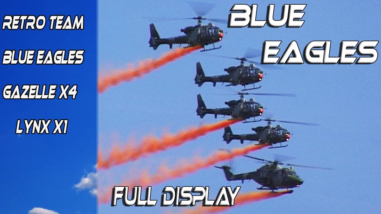 The Blue Eagles Army Air Corps  Heli Display Team  From Start To Finish .