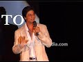 Shah Rukh Khan There Is Hard Work Or God Luck Is A Nice Excuse It Rhymes With Something Else