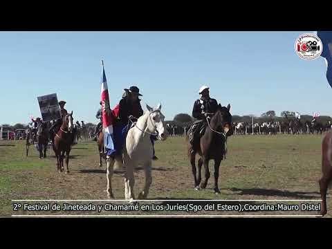 2°Festival de Jineteada y Chamamé  en los Juries (Sgo del Estero) coordina Mauro Distel