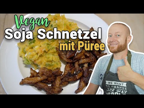 Soja Schnetzel mit Püre | Familie Diamanta 💎